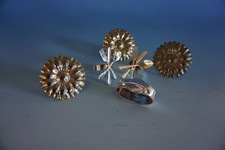 Vintage 6 Serviettenringe